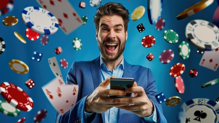 Layar rulet yang nyaman dibaca di ponsel
